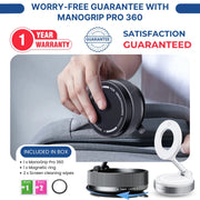 Car Phone Magnetic Stand Mechanical Vacuum Suction Cup Rotate 360°