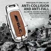 For Mercedes-Benz GLC260L GLC300L GLC200 Remote protector zinc alloy car key case Mercedes-Benz GLC car key holder