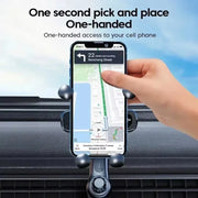 360 Rotation Gravity Car Phone Holder Air Vent Clip