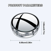 2Pcs Side Blind Spot Mirror for Car 360-Degree Suction Cup Parking Auxiliary Convex Mirror 6CM HD Wide Angle Rearview