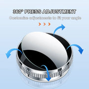 2Pcs Side Blind Spot Mirror for Car 360-Degree Suction Cup Parking Auxiliary Convex Mirror 6CM HD Wide Angle Rearview