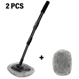 New Car Wash Mop Cleaning Brush Telescoping Long Handle Cleaning Mop