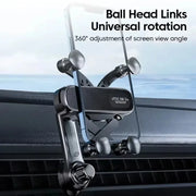 360 Rotation Gravity Car Phone Holder Air Vent Clip